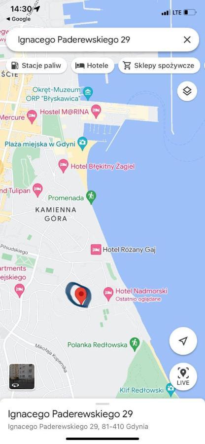 Apartament 4 Pory Roku Przy Plazy Z Widokiem Na Morze Γκντίνια Εξωτερικό φωτογραφία
