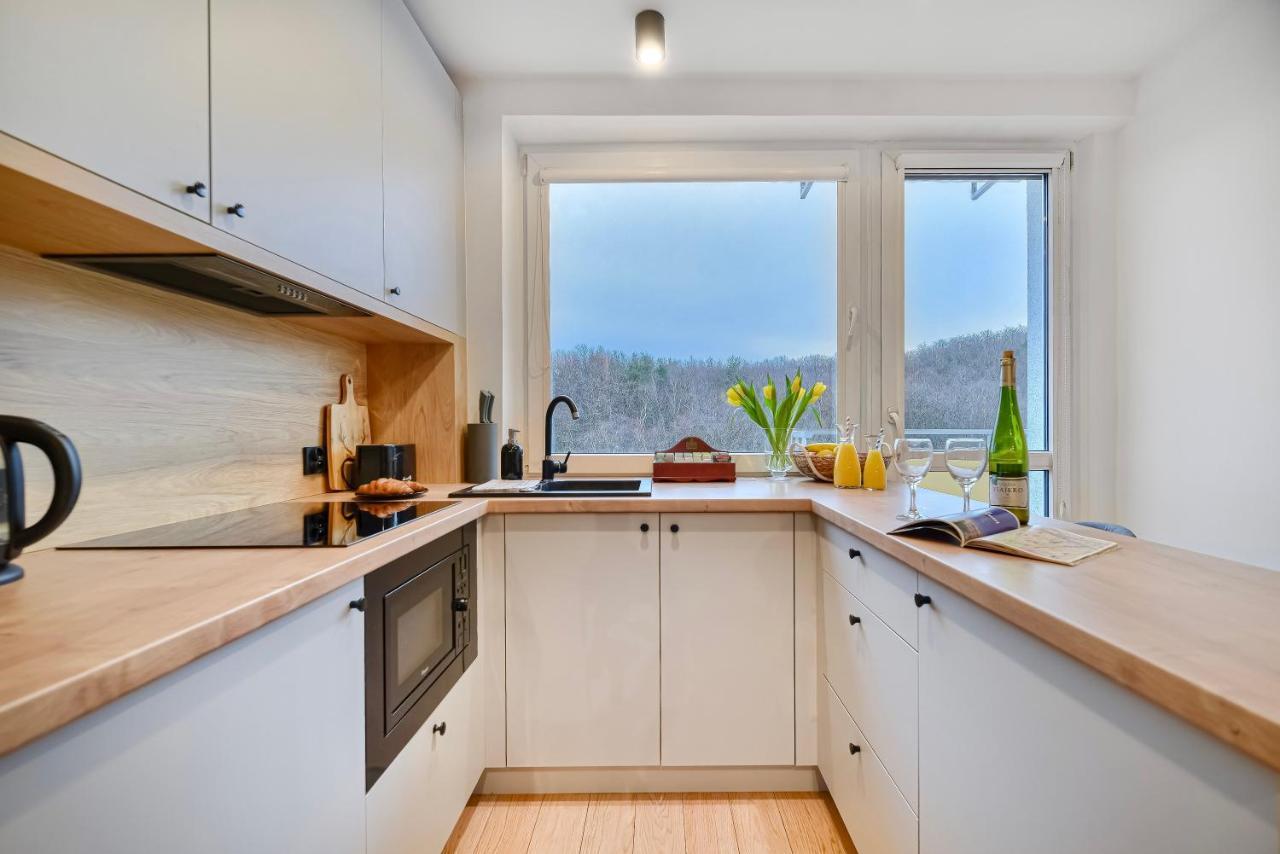 Apartament 4 Pory Roku Przy Plazy Z Widokiem Na Morze Γκντίνια Εξωτερικό φωτογραφία